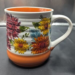 Sheffield Home Mug Featuring Autumn/Fall Colors And Daisies.
